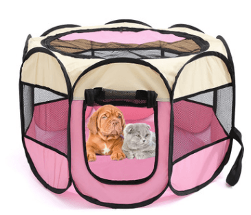 Portable Pet Paradise: Foldable, Waterproof, Breathable Octagonal Pet Playpen