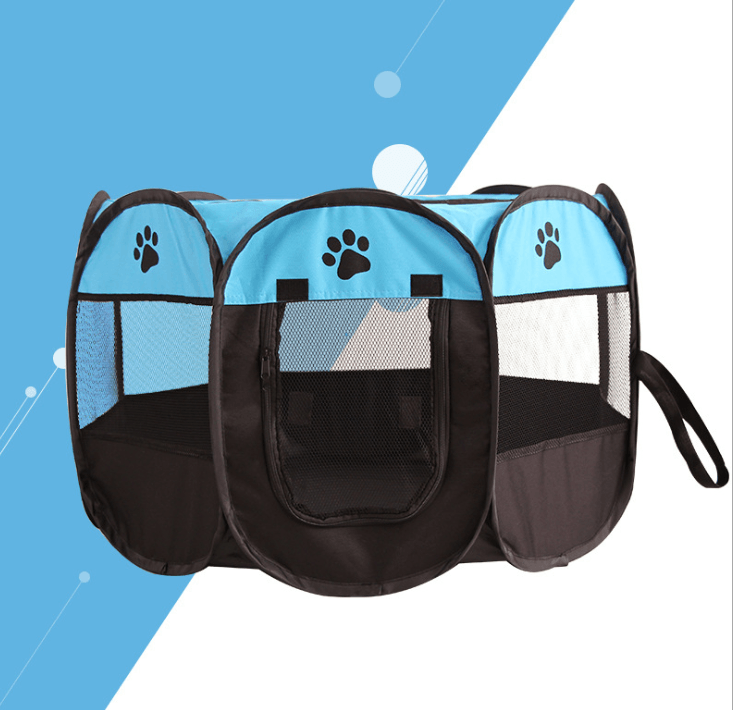 Portable Pet Paradise: Foldable, Waterproof, Breathable Octagonal Pet Playpen