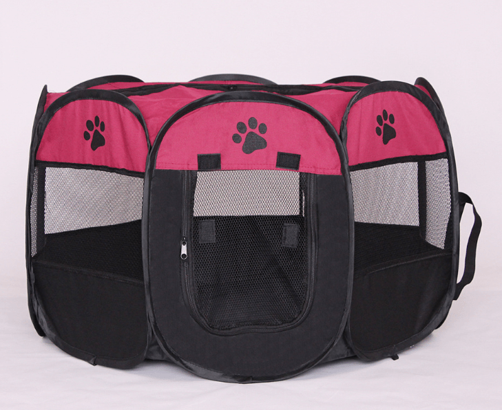 Portable Pet Paradise: Foldable, Waterproof, Breathable Octagonal Pet Playpen