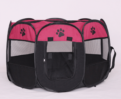 Portable Pet Paradise: Foldable, Waterproof, Breathable Octagonal Pet Playpen