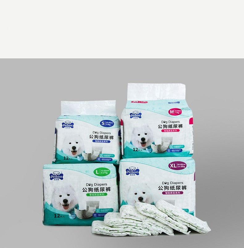Gentleman's Style Diaper Cover for Male Dogs