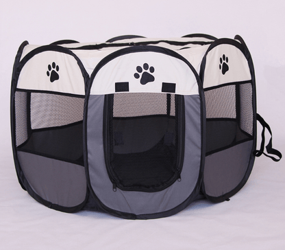 Portable Pet Paradise: Foldable, Waterproof, Breathable Octagonal Pet Playpen