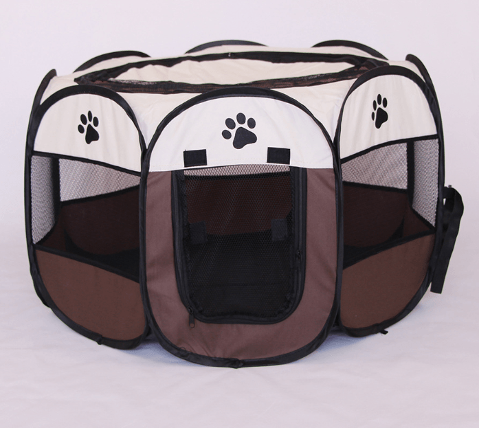 Portable Pet Paradise: Foldable, Waterproof, Breathable Octagonal Pet Playpen