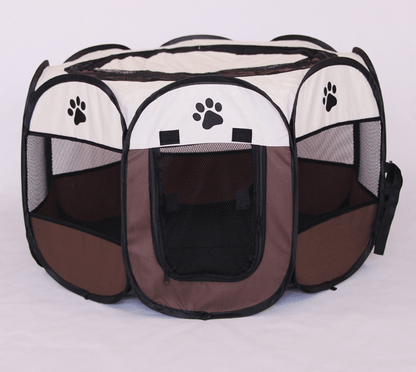 Portable Pet Paradise: Foldable, Waterproof, Breathable Octagonal Pet Playpen
