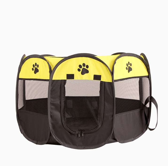 Portable Pet Paradise: Foldable, Waterproof, Breathable Octagonal Pet Playpen