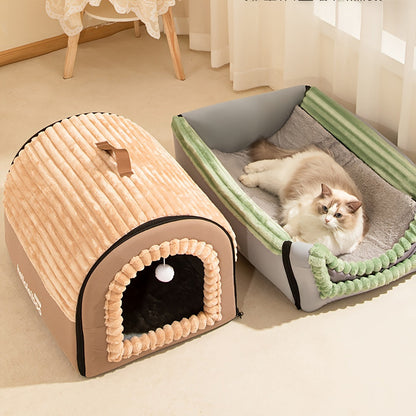 All Seasons Pet Dog House Bed (for Small to Large Pets)