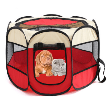 Portable Pet Paradise: Foldable, Waterproof, Breathable Octagonal Pet Playpen