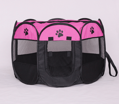 Portable Pet Paradise: Foldable, Waterproof, Breathable Octagonal Pet Playpen