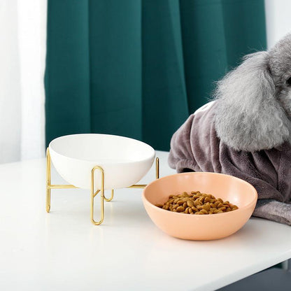 Ceramic Pet Bowl - Stylish and Practical Pet Tableware