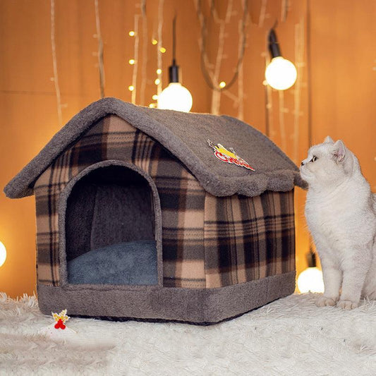 Cozy Haven Pet Retreat – The Ultimate All-Season Pet House