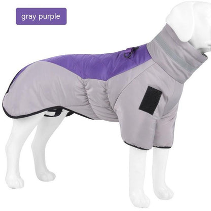 Winter Waterproof Thickened Dog Warm Vest Coat