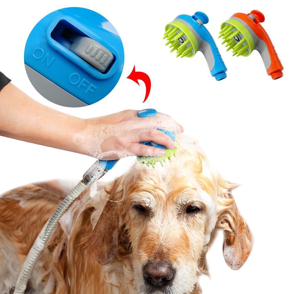 Dog Bath Massage Brush